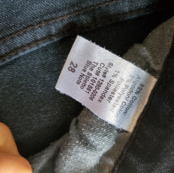 Current/Elliott Stiletto Skinny Jeans Blue Note Color - Picture 6 of 7